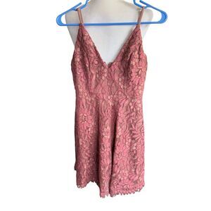 Revolve NBD Jonas Dress Dark Wysteria Mini S Lace Fairy Whimsifairy Coquette